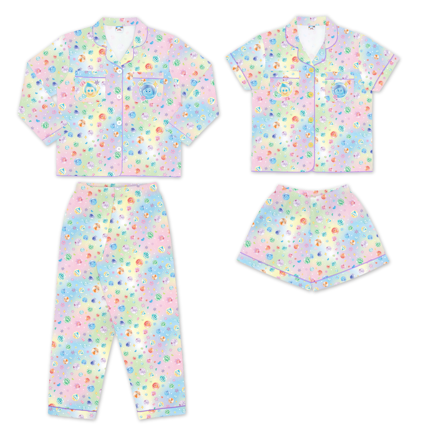 RAINBOW FLYER PYJAMAS