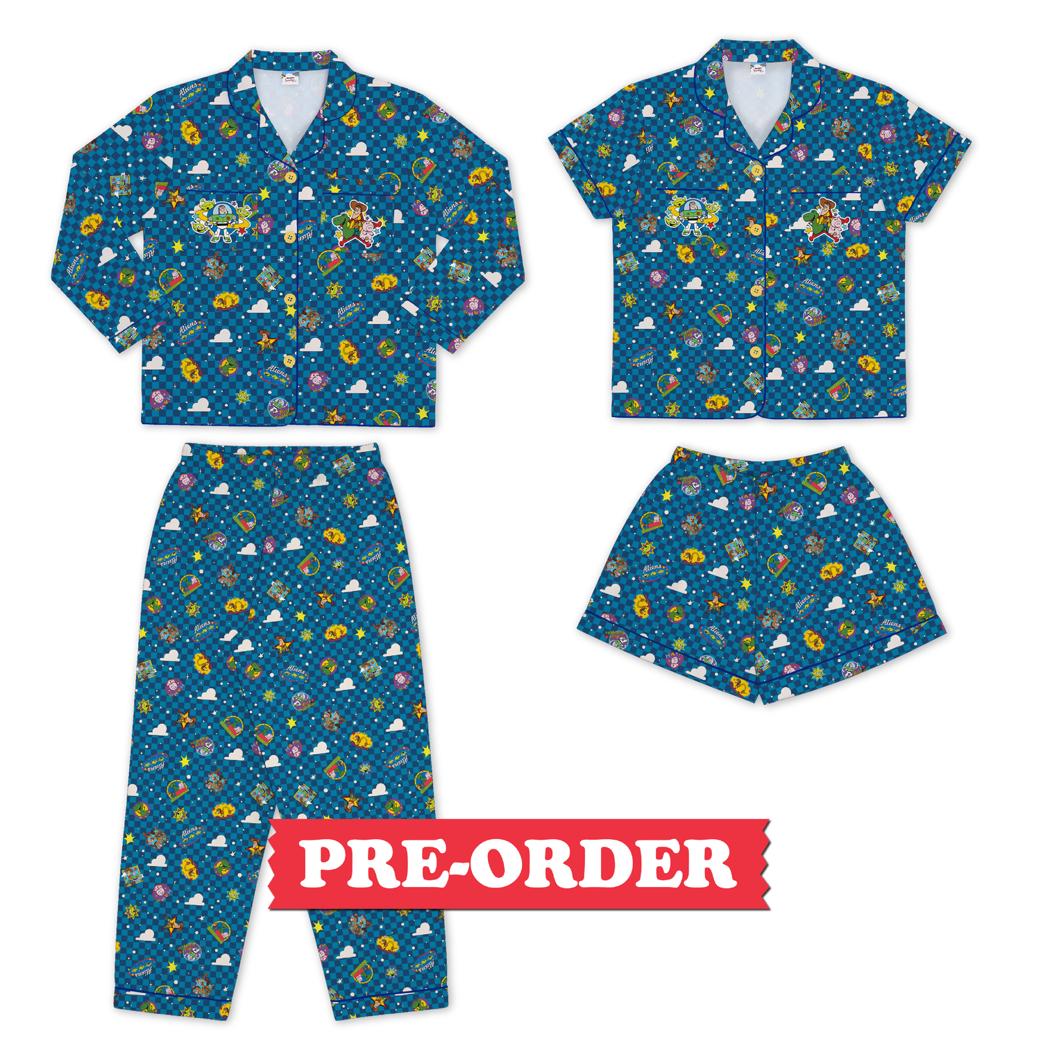 [PRE-ORDER ทยอยจัดส่ง 17/07/2026 เป็นต้นไป กรุณากดแยกออเดอร์จากสินค้าพร้อมส่ง] TO INFINITY AND BEYOND PYJAMAS