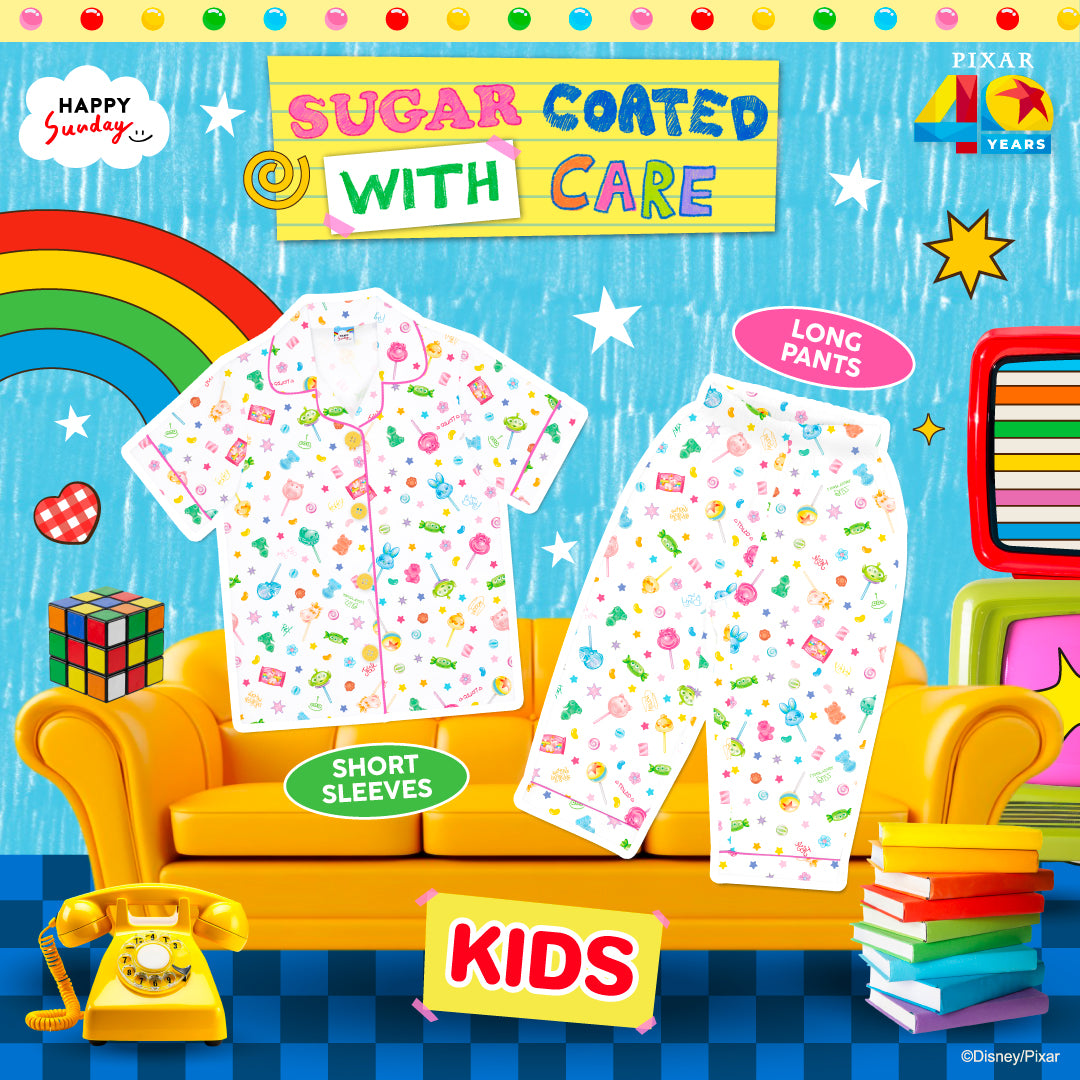 [PRE-ORDER ทยอยจัดส่ง 17/07/2026 เป็นต้นไป กรุณากดแยกออเดอร์จากสินค้าพร้อมส่ง] [KIDS] GROW WITH ME 40 YEARS PIXAR PYJAMAS