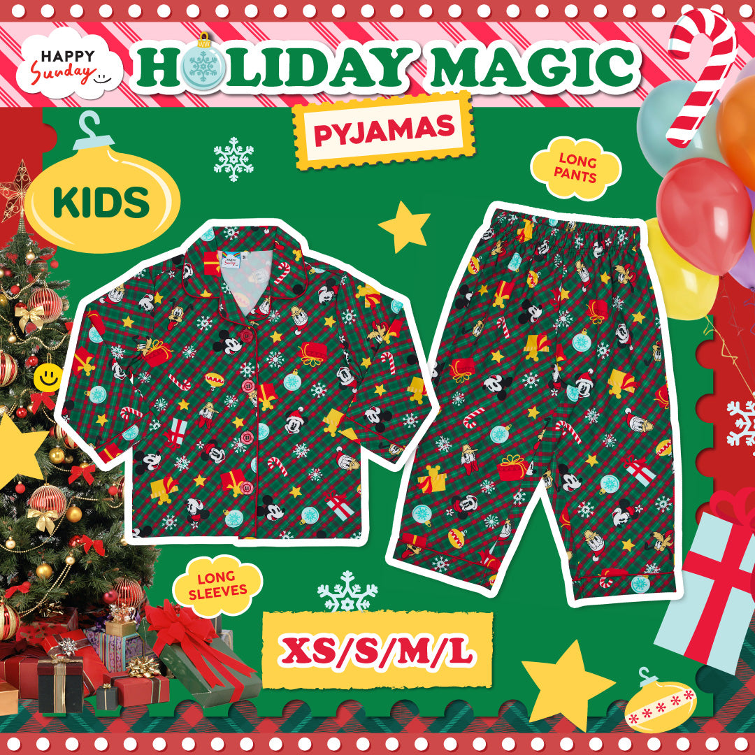 [KIDS] HOLIDAY MAGIC PYJAMAS