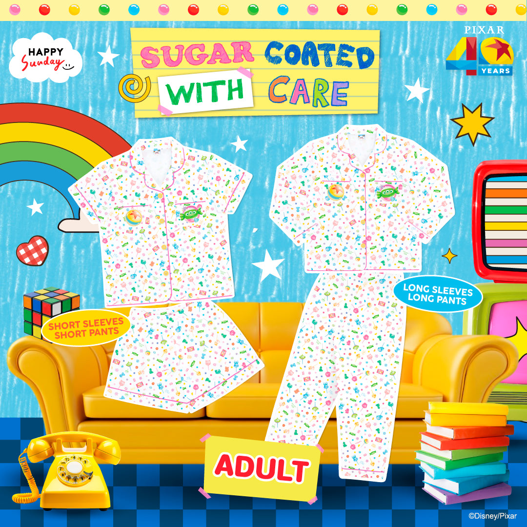 [PRE-ORDER ทยอยจัดส่ง 17/07/2026 เป็นต้นไป กรุณากดแยกออเดอร์จากสินค้าพร้อมส่ง] SUGAR COATED WITH CARE PYJAMAS