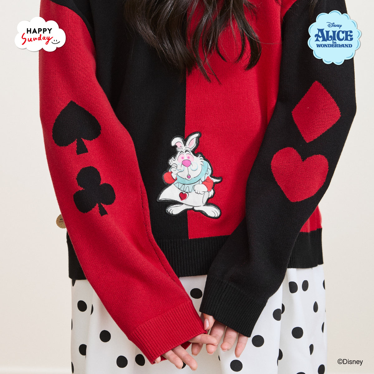 THE QUEEN OF HEARTS SWEATER (เริ่มส่งสินค้า 19.NOV.2026)