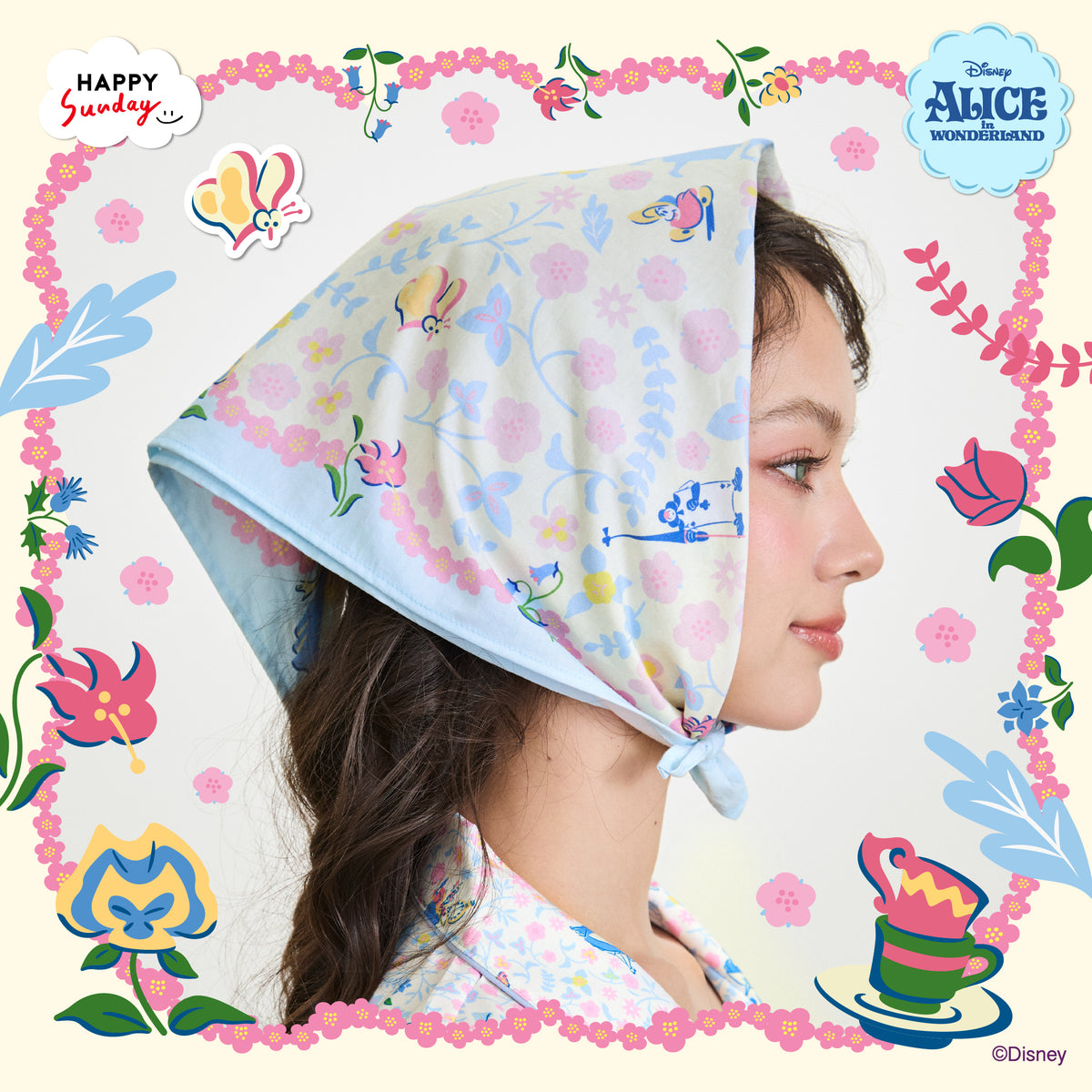 MEET ME IN WONDERLAND HAIR SCARF (เริ่มส่งสินค้า 19.NOV.2026)