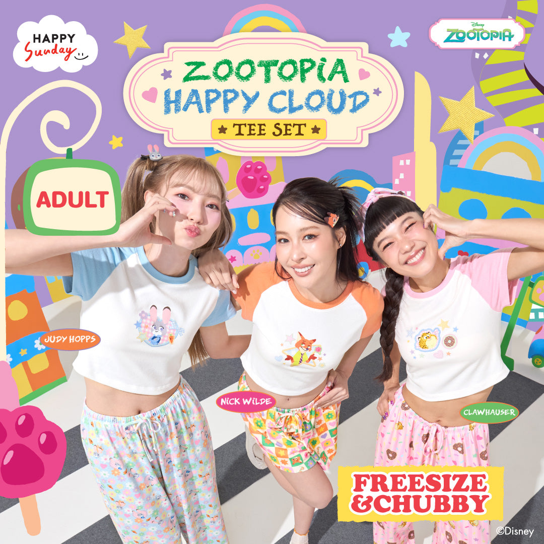 ZOOTOPIA HAPPY CLOUD TEE SET