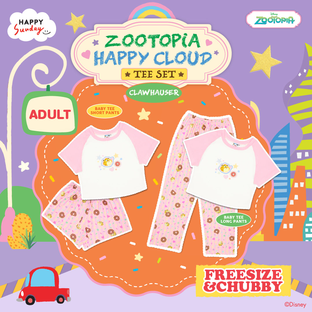 ZOOTOPIA HAPPY CLOUD TEE SET