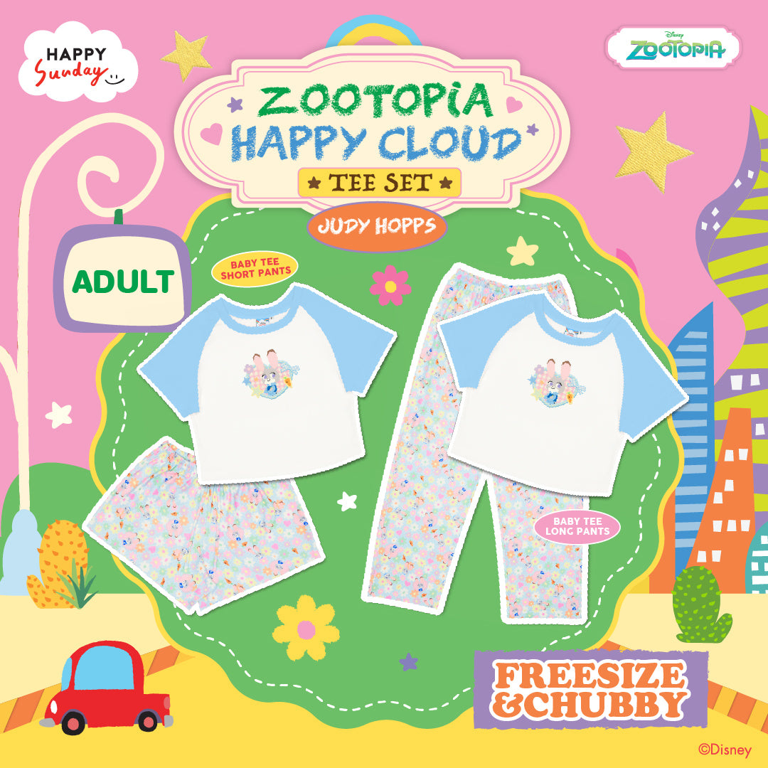 ZOOTOPIA HAPPY CLOUD TEE SET
