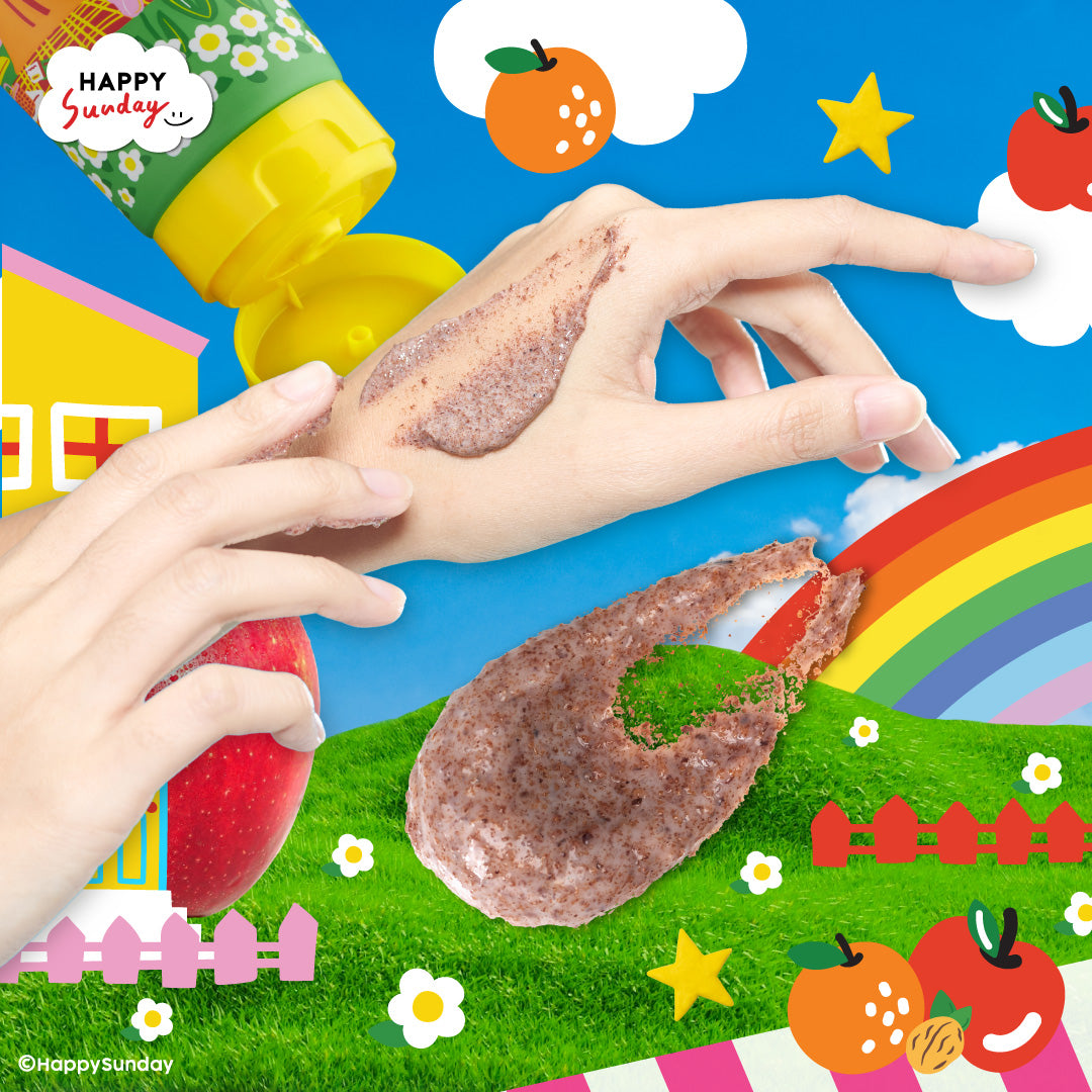 NATURAL SCRUB | สครับขัดผิวกลิ่นน้ำนมข้าว
