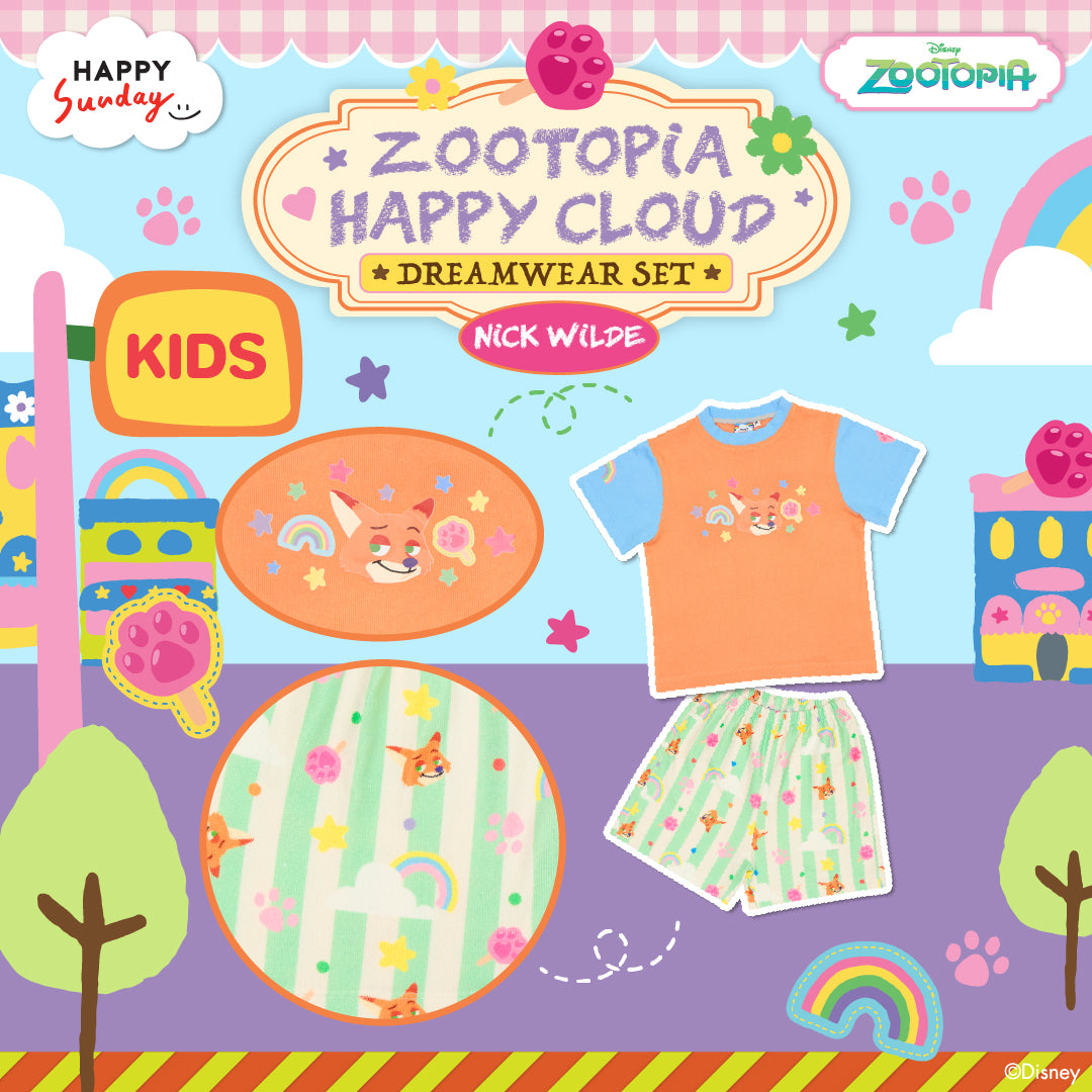[KIDS] ZOOTOPIA HAPPY CLOUD DREAMWEAR SET