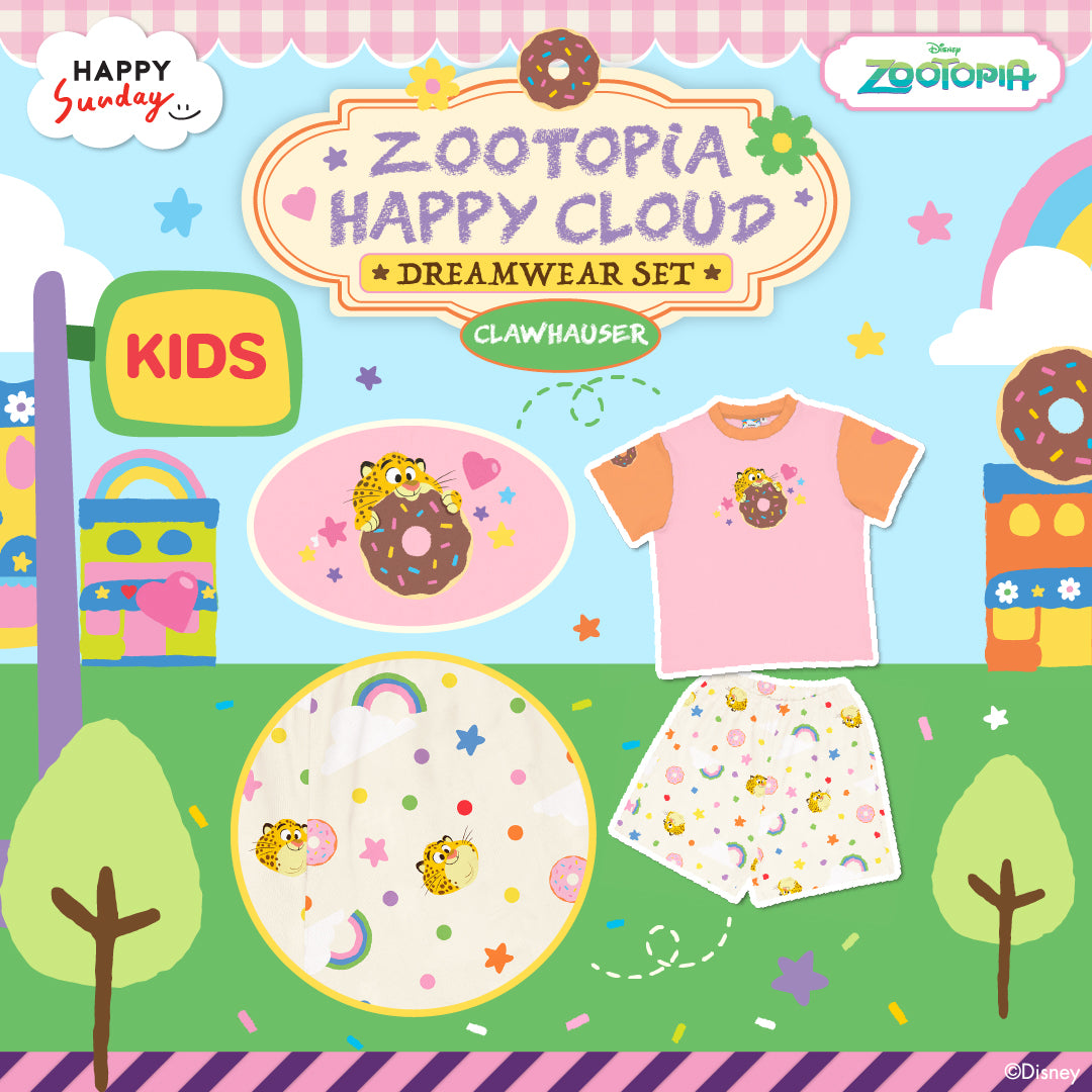 [KIDS] ZOOTOPIA HAPPY CLOUD DREAMWEAR SET
