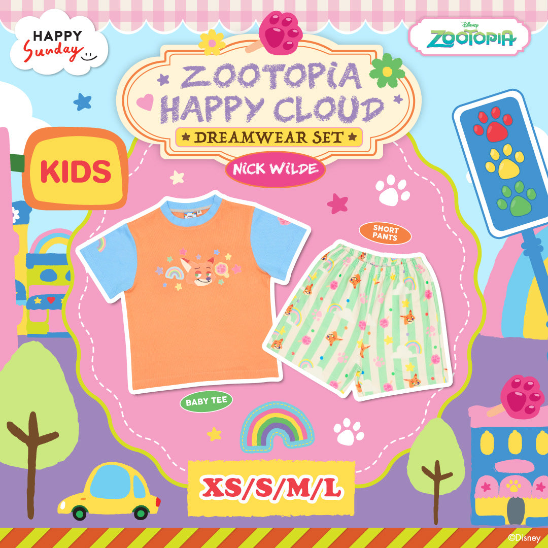 [KIDS] ZOOTOPIA HAPPY CLOUD DREAMWEAR SET