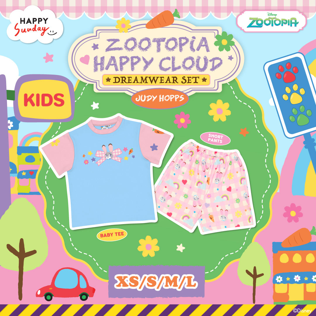 [KIDS] ZOOTOPIA HAPPY CLOUD DREAMWEAR SET
