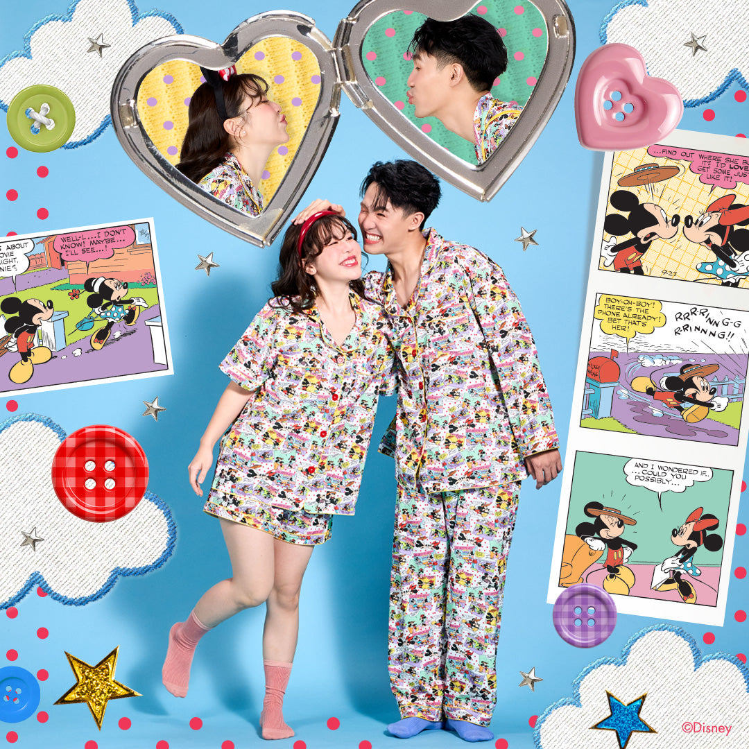 COMIC CLUB PYJAMAS | ชุดนอนลายมิกกี้เมาส์