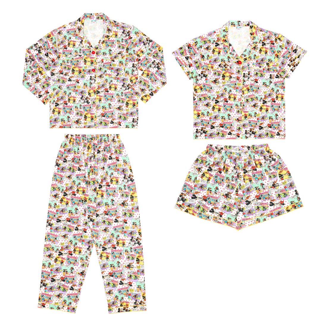 COMIC CLUB PYJAMAS | ชุดนอนลายมิกกี้เมาส์ – happysundaystore