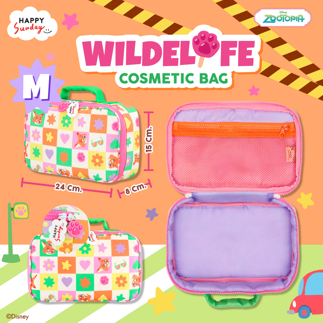COSMETIC BAG | กระเป๋าเครื่องสำอาง ZOOTOPIA
