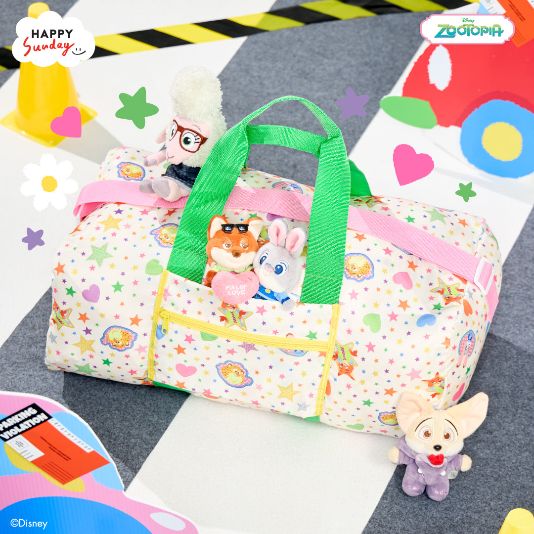 WELCOME TO ZOOTOPIA TRAVEL BAG | กระเป๋าเดินทางพับได้ลาย ZOOTOPIA