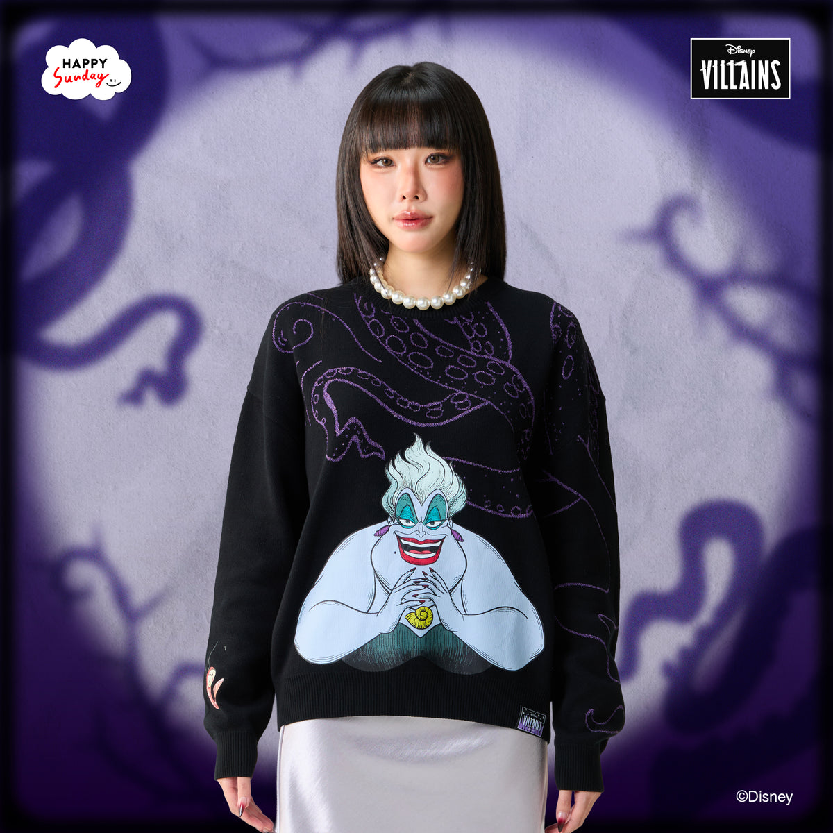 [PRE-ORDER ทยอยจัดส่ง 17/11/2026 เป็นต้นไป กรุณากดแยกออเดอร์จากสินค้าพร้อมส่ง] WITCH OF THE SEA SWEATER