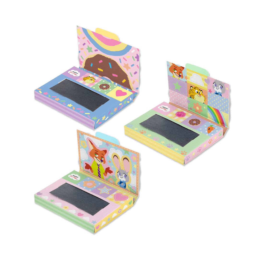 BLOTTING PAPER กระดาษซับมัน ZOOTOPIA