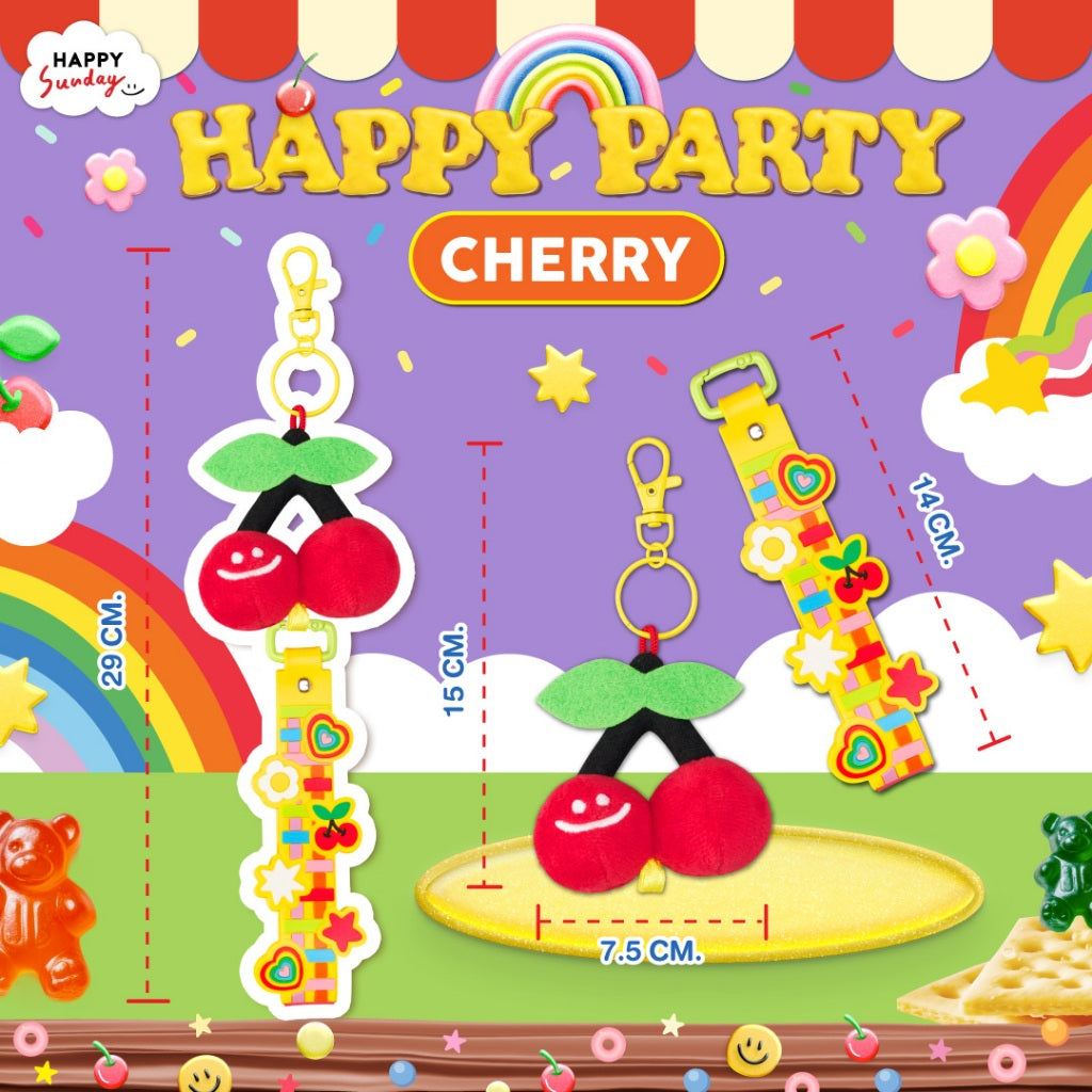 HAPPY PARTY CHARM | พวงกุญแจแฮปปี้ปาร์ตี้ 2in1