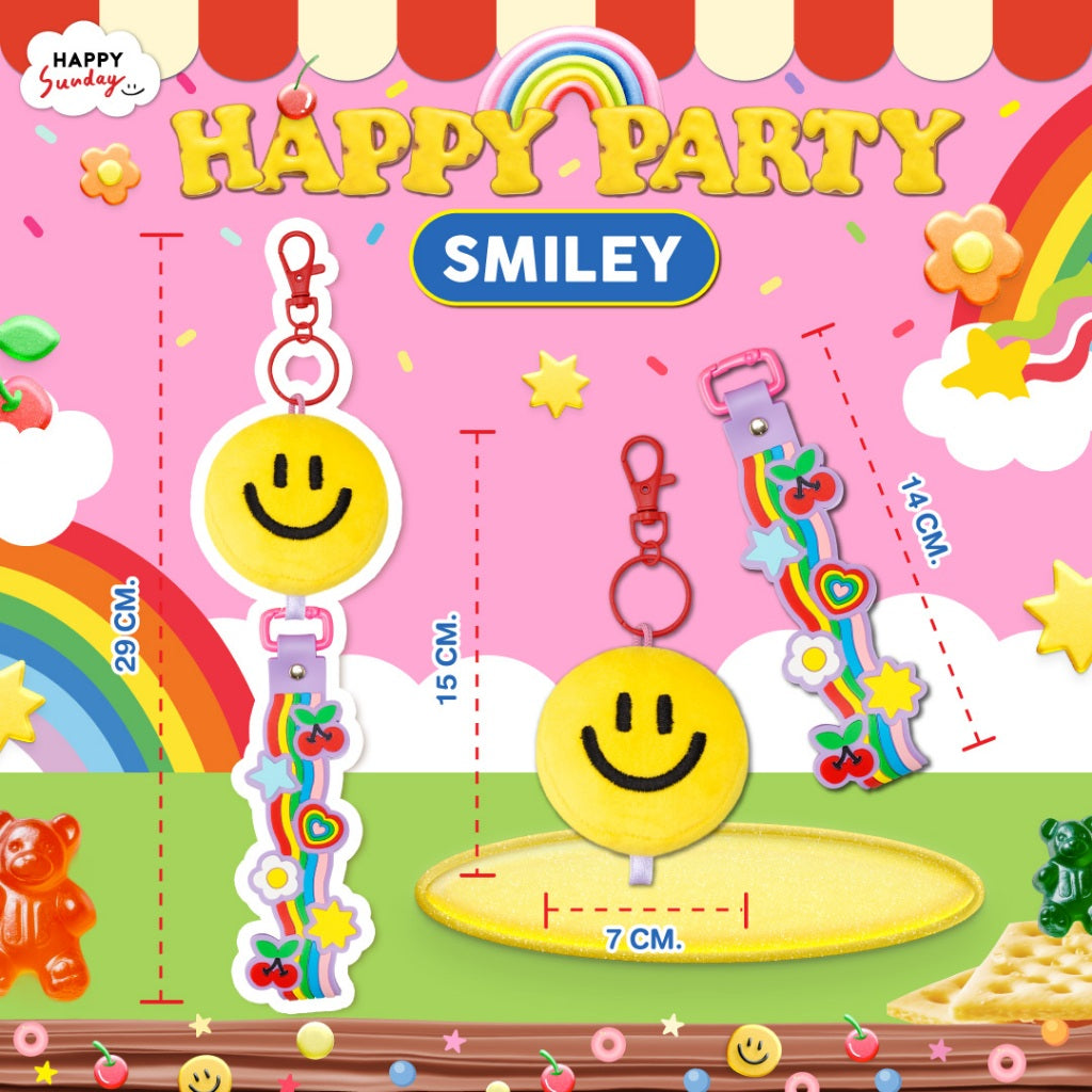 HAPPY PARTY CHARM | พวงกุญแจแฮปปี้ปาร์ตี้ 2in1