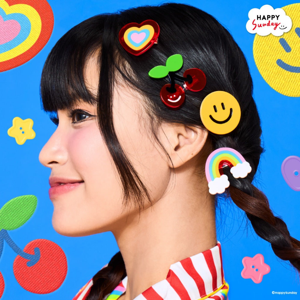 COLORFUL SUNDAY HAIR CLIP SET | เซ็ตกิ๊บติดผมคัลเลอร์ฟูลซันเดย์
